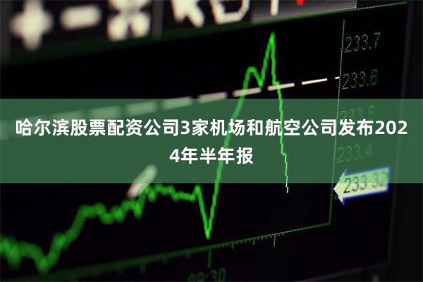 哈尔滨股票配资公司3家机场和航空公司发布2024年半年报