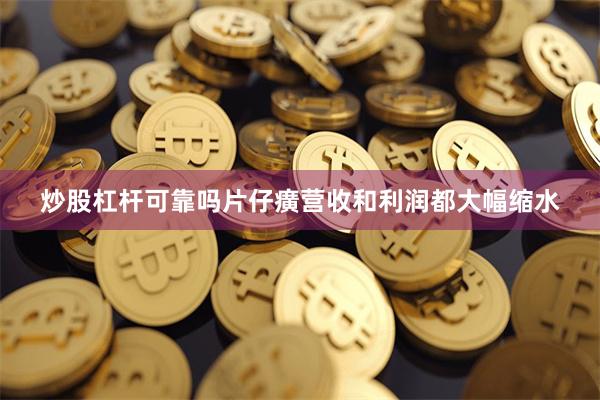 炒股杠杆可靠吗片仔癀营收和利润都大幅缩水